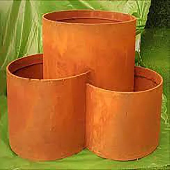 Corten Cruach Miotal Cruach Edging Gairdín