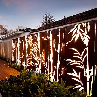 Gnéithe Solas Balla Cruach Corten Maisiúil